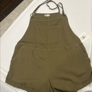 Billabong Khaki Women's Overalls